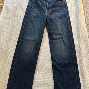MOTHER Dark Blue Denim Jeans